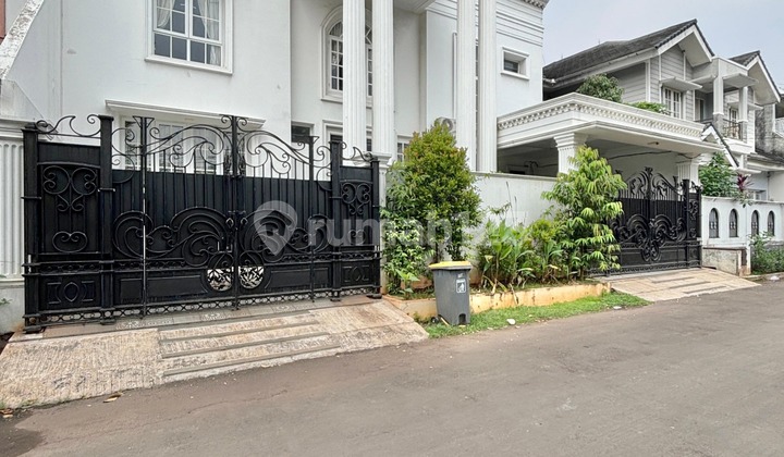 FOR SALE RUMAH  LUXURY FULLY FURNISHED DALAM KOMPLEK PERMATA HIJAU II  ROW JALAN DEPAN LEBAR