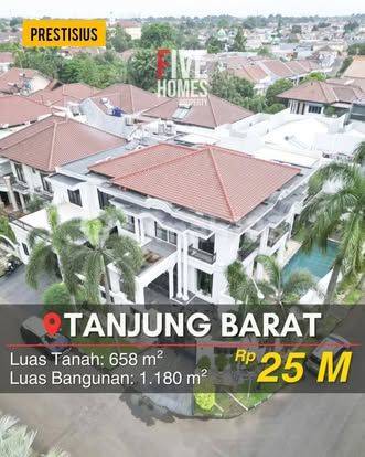 Tanjung Mas Raya Rumah Mewah Dan Cantik Lokasi Strategis  1