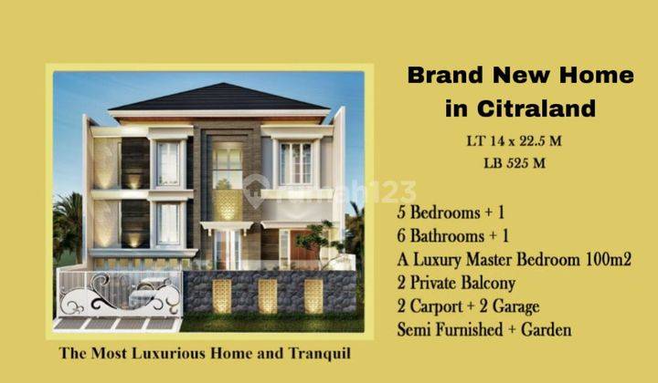 Rumah Baru Gress High Quality Granada Semi Furnish Siap Huni 1