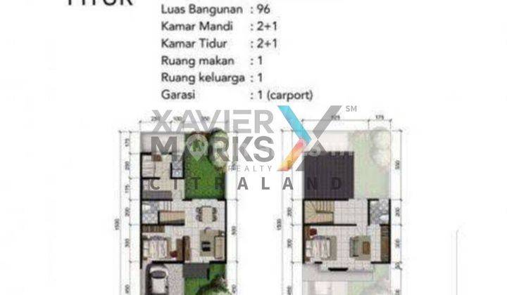 Hunian Nyaman North West Lake Bangunan 2 Lt Modern Minimalis 2