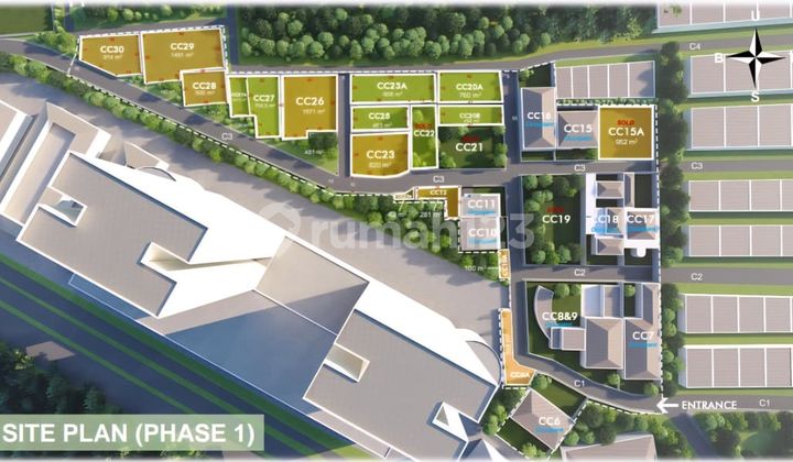 Dijual Beberapa Tanah Kavling di Permata Hijau. Kebayoran Lama. Jakarta Selatan