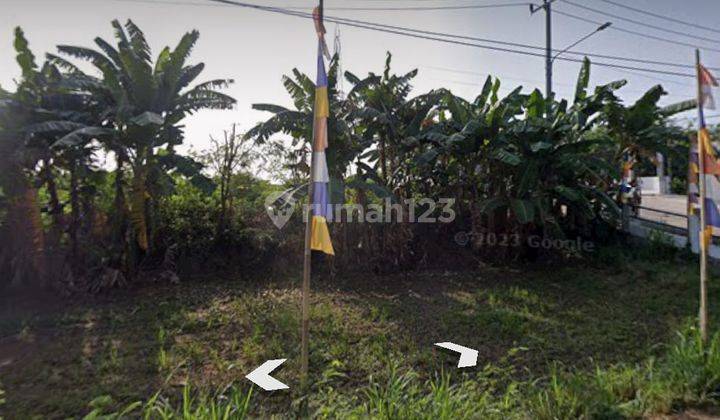  Dijual Tanah Murah 4 Hektar Pinggir Jalan Raya di Sukawangi Bekasi  1