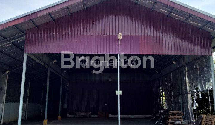 GUDANG WORKSHOP JL. MG MANURUNG KONDISI TERAWAT MASIH BAGUS MEDAN AMPLAS 1