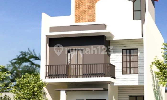 Rumah Baru 3 Lantai Proses Bangun di Daerah Sulfat, Malang 2