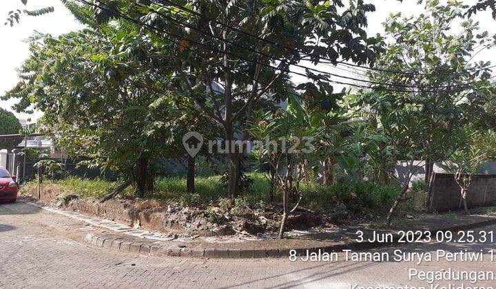 Di Jual Kavling Hoek Taman Surya 3 Jakbar 1