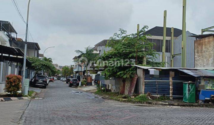 Dijual Kavling, hdp selatan dan timur, row jln 3 mbl, blok bagus bebas banjir, posisi hoek, siap bangun, shm di Taman Palem Lestari, Cengkareng, jakbar 2