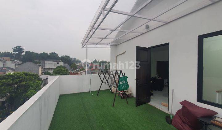 ruang jemur rumah 3 lantai cibubur city