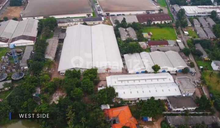 Jual Pabrik dan Gudang Lengkap dengan Mess Karyawan di Cikokol Tangerang, Dekat Tol