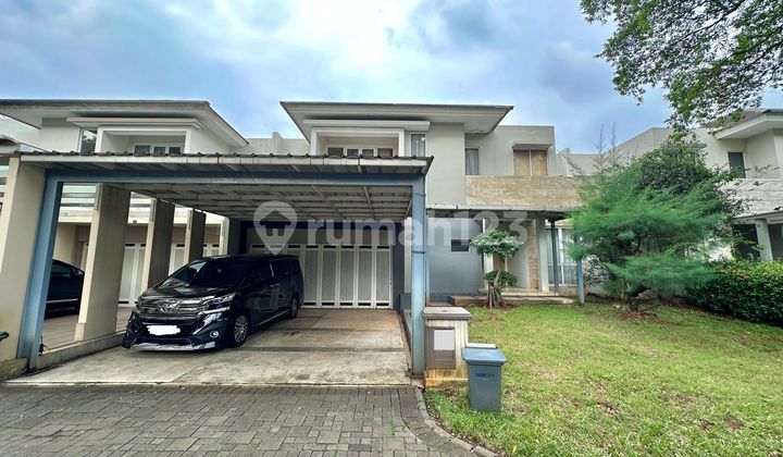 Luxury Furnished House In De Park Bsd, Close To Aeon And Gading Serpong, Eligible For Mortgage