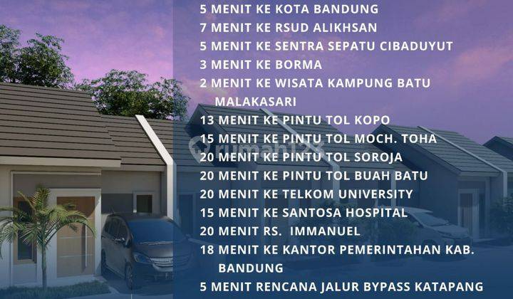 Promo rumah modern minimalis strategis design suka suka  2
