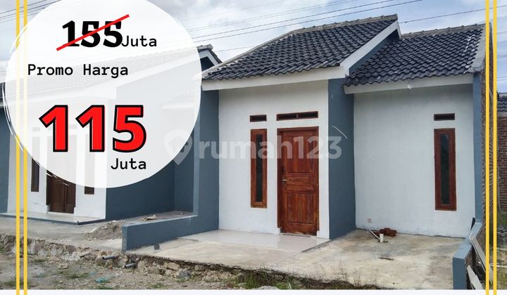 Promo jual rumah murah 135jutaan strategis free design 1