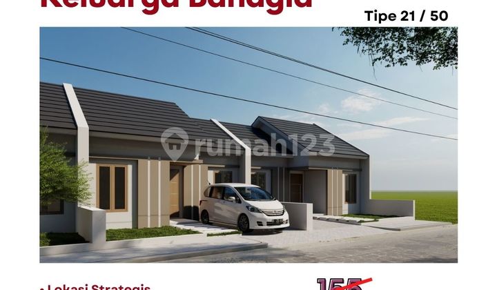 Jual murah rumah hunian strategis modern investasi  1