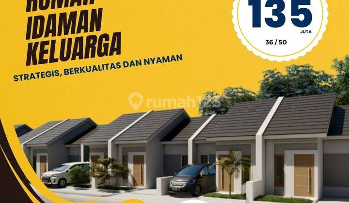 Jual murah rumah idaman keluarga inves strategis bebas banjir 1
