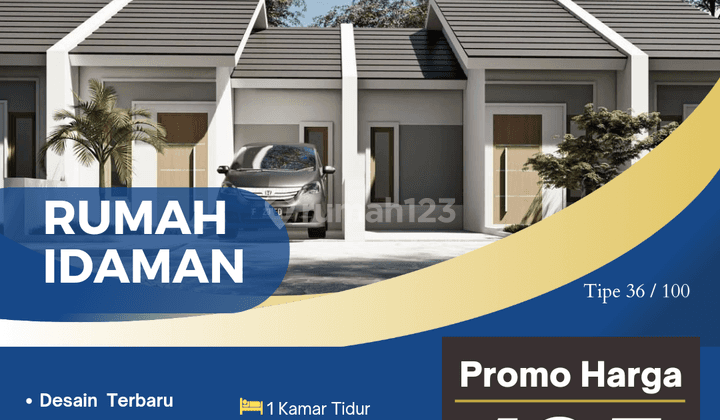 Rumah idaman harga promo 135 jt an jual murah berkualitas  1