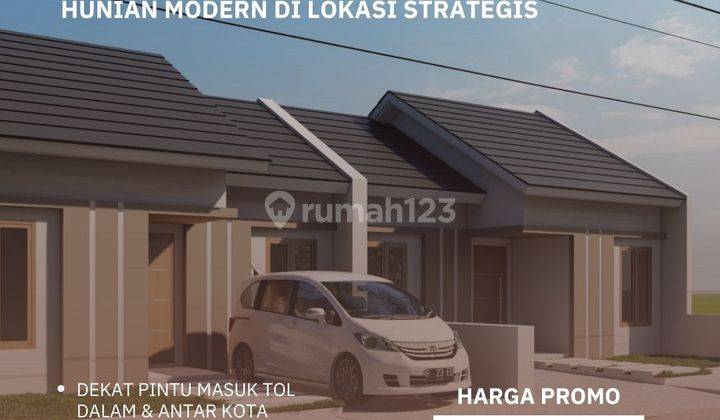 Cari rumah hunian strategis di BRI aja harga promo 115 jutaan 1