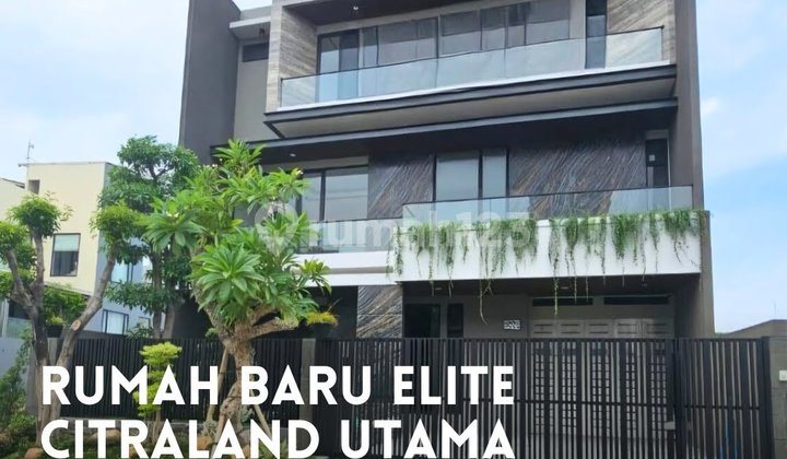 Baru gres Citraland depan mewah bagus minimalis + Rooftop