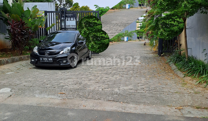 Tanah di Cluster yang tenang, akses Tol 1