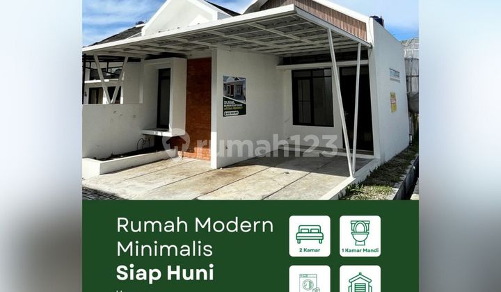 Rumah Siap Huni Tinggal 1 Dalam Perumahan Nuansa Villa di Paronpong Lembang Cihanjuang