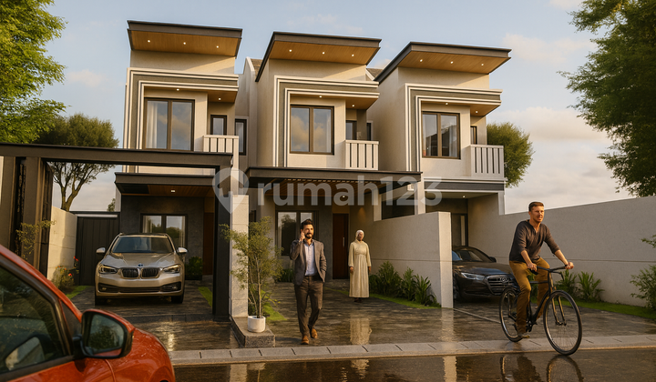 Rumah Desain Minimalis Modern Dekat Pondok Hijau Gegerkalong Setiabudi Lembang