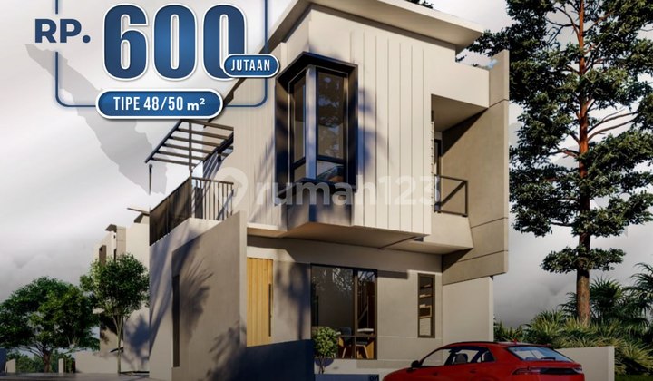  Bonus Furnished! Rumah di dkt RS Hermina Arcamanik Ujungberung Kodya