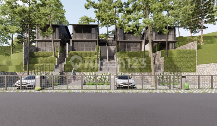 Rumah Gaya Industrial Jepang di Kawasan Elit Premium Dago Cigadung Dekat Tubagus Ismail