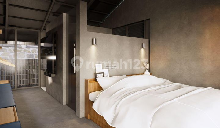 Rumah Rasa Bungalow Di kelilingi pepohonan pinus di jalan rancakendal cigadung dago tubagus ismail 2