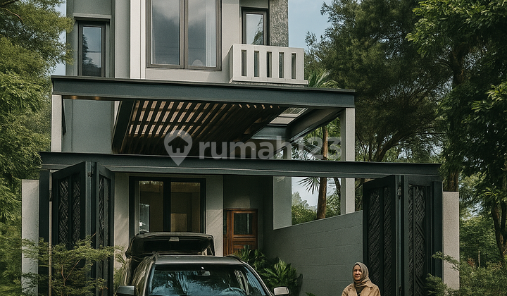 Bonus Furnished! House Near Setiabudi Regency Cihideung Lembang North Bandung