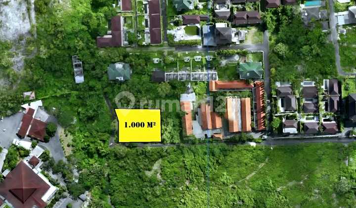 Sebidang Tanah Zona Pariwisata di kawasan Pecatu, Ungasan Bali