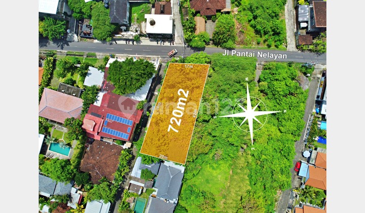 Tanah di Jalan Utama 200M Dari Pantai di Pusat Canggu Tanah di Jalan Utama 200M Dari Pantai di Pusat Canggu