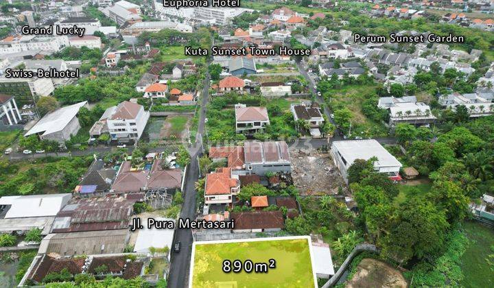 Tanah 890m2 Lokasi Strategis Dekat Sunset Road 2