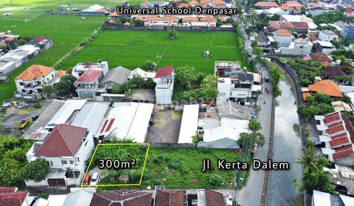 Tanah 300m2 Di Kerta Dalem Akses Jalan Lebar di Sidakarya Densel 6