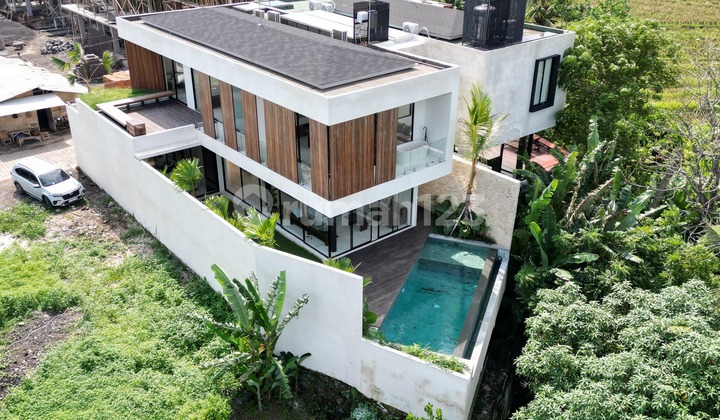 Brand New Luxury Villa dengan Pemandangan Sawah yang Indah