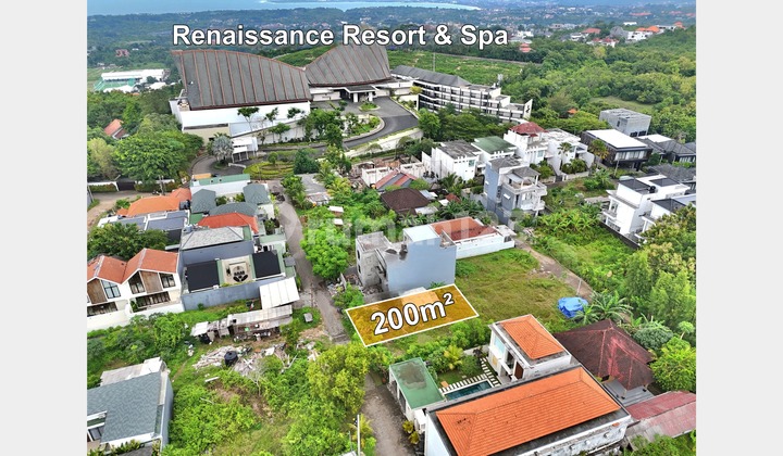 Tanah Siap Bangun Lingkungan Villa di Balangan Depan Renaissance