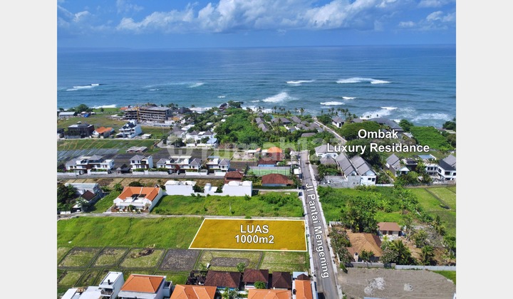 Land in the Exclusive Villa Environment on the Main Road of Mengening Beach