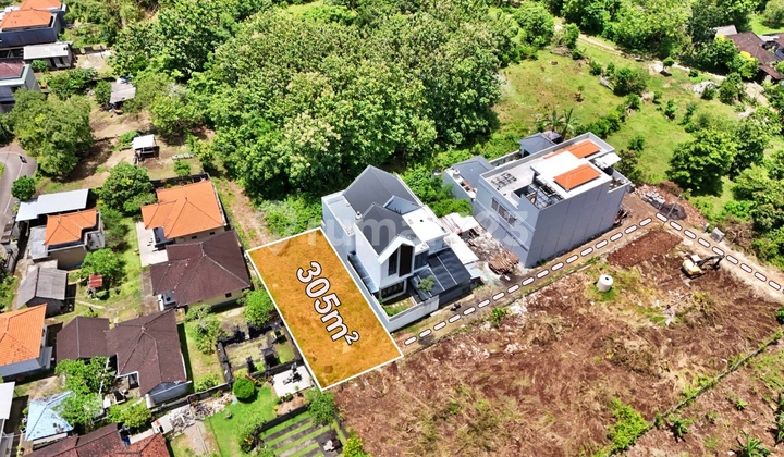 Tanah Plot Kecil Murah Lingkungan Villa Dekat Potek Pariwisata