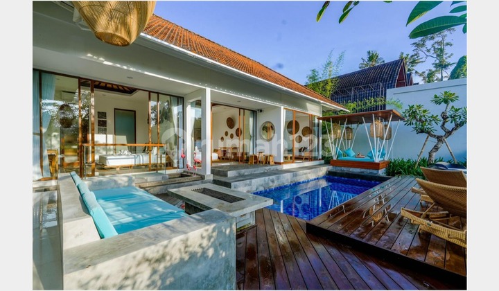 Dual-Villa Sanctuary Tepi Sungai Dekat Pantai Nyanyi