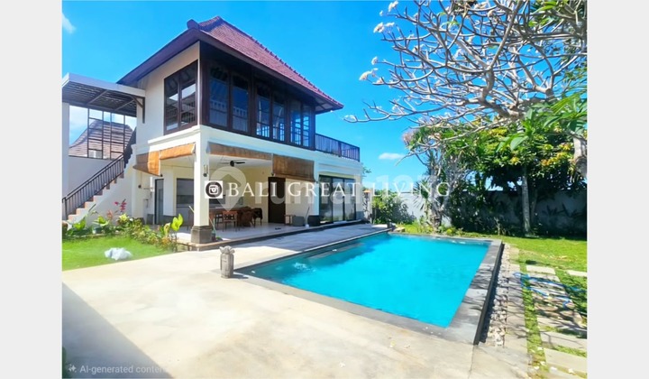 Villa View Laut dan Sawah dengan Lingkungan Tenang di Kedungu Villa View Laut dan Sawah dengan Lingkungan Tenang di Kedungu