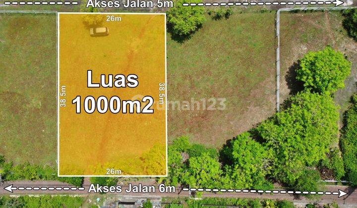 Tanah Dapat 2 Akses Jalan Siap Bangun Akses Mudah Di Goa Gong 2