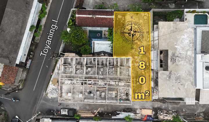 Tanah Murah Plot Kecil Link Villa dan Hostel Toyaning Ungasan