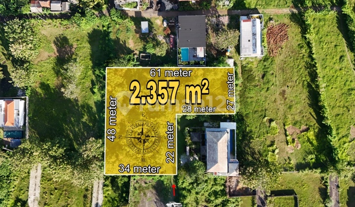 Tanah Lingkungan Villa di Goa Gong Dibeli Sebagian