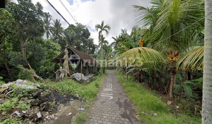 Strategic Land in Villa Mas Ubud Area with Rice Field View