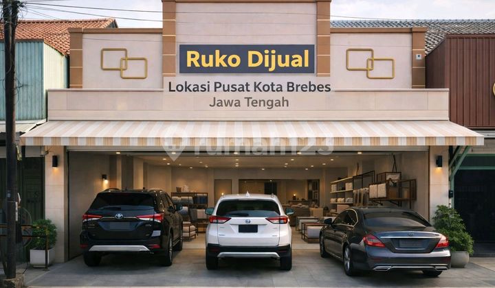 Strategic Shop House in the Center of Brebes City, Central Java