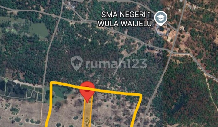 Tanah di Bibir Pantai Kalala, Wula Waijelu, Sumba Timur, Ntt