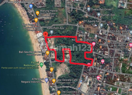 TANAH JL PANTAI KEDONGANAN KUTA BADUNG, ZONA PERDAGANGAN & JASA PARIWISATA TANAH JL PANTAI KEDONGANAN KUTA BADUNG, ZONA PERDAGANGAN & JASA PARIWISATA