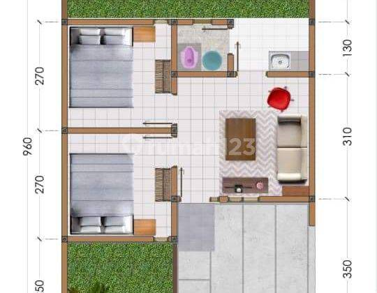 Rumah di Perum puri taman asri brangsong kendal 12