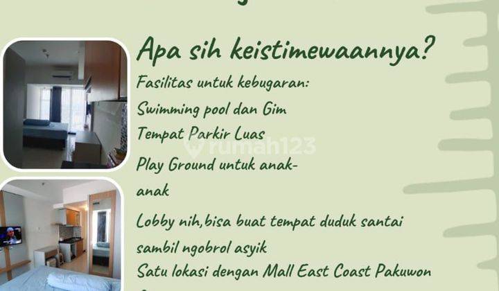 Apartemen Amor Pakuwon City siap huni 1