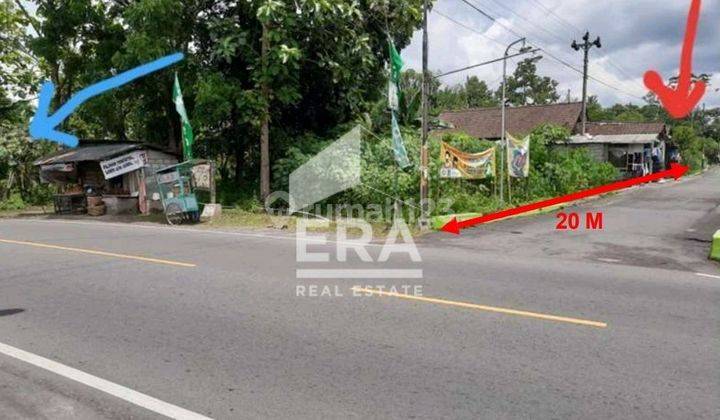 Tanah Strategis Tepi Jalan Dekat RM. Boyong Kalegan Jl. Boyong Sleman 1