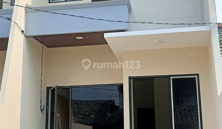 Rumah 2 Lantai Bangunan full baru di Cluster Harapan Indah 1