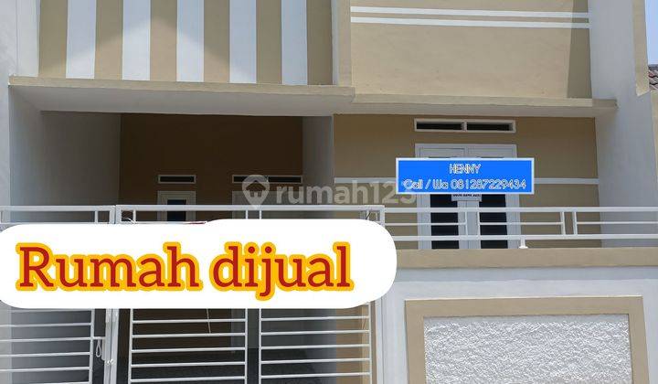 Rumah ada 2 unit di bangunan baru full renovasi bisa di KPR  1