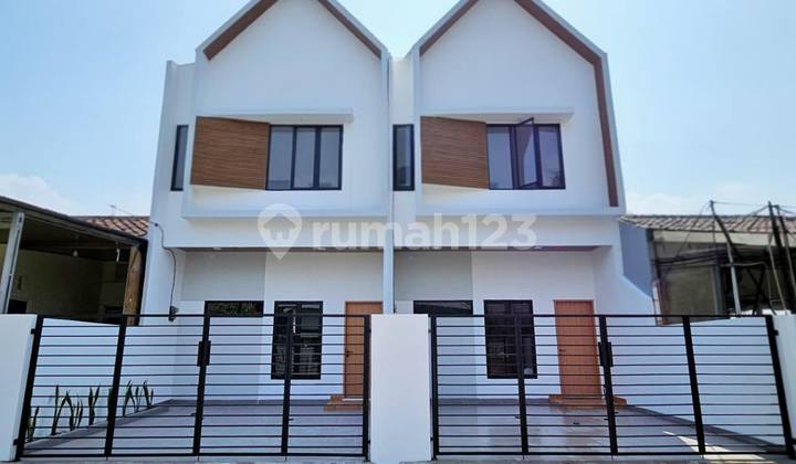 Rumah Minimalis kekinian 2 Lantai di Harapan Indah